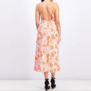 free people beach party dress free people beach summer white halter v neck maxi pockets dress size xs NEW